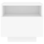 Nachtkastjes Met Led-Verlichting 40X39X37 Cm