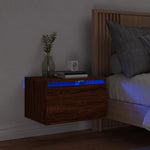 Nachtkastjes Met Led's Wandgemonteerd