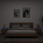 Nachtkastjes Met Led's Wandgemonteerd