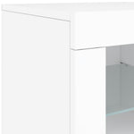 Dressoir Met Led-Verlichting 142,5X37X67 Cm