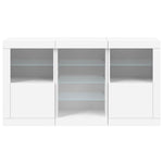 Dressoir Met Led-Verlichting 123X37X67 Cm