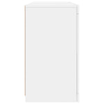 Dressoir Met Led-Verlichting 123X37X67 Cm