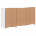 Dressoir Met Led-Verlichting 123X37X67 Cm