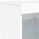 Dressoir Met Led-Verlichting 123X37X67 Cm