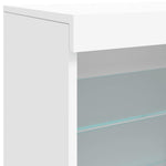 Dressoir Met Led-Verlichting 142,5X37X67 Cm