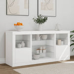 Dressoir Met Led-Verlichting 142,5X37X67 Cm