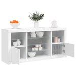 Dressoir Met Led-Verlichting 142,5X37X67 Cm