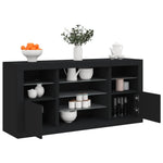 Dressoir Met Led-Verlichting 142,5X37X67 Cm