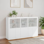 Dressoir Met Led-Verlichting 162X37X100 Cm