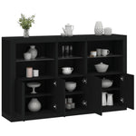 Dressoir Met Led-Verlichting 162X37X100 Cm