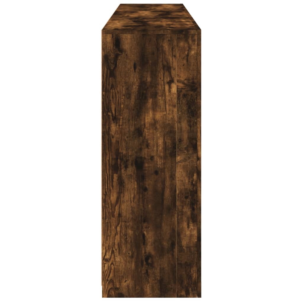 Dressoir Met Led-Verlichting 162X37X100 Cm Kleurig