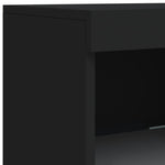 Dressoir Met Led-Verlichting 202X37X100 Cm