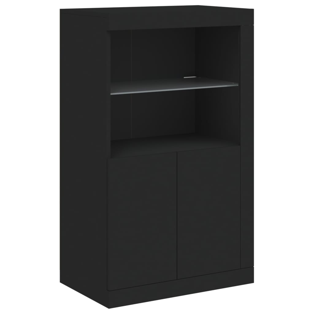 Dressoir Met Led-Verlichting 202X37X100 Cm