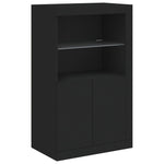 Dressoir Met Led-Verlichting 202X37X100 Cm