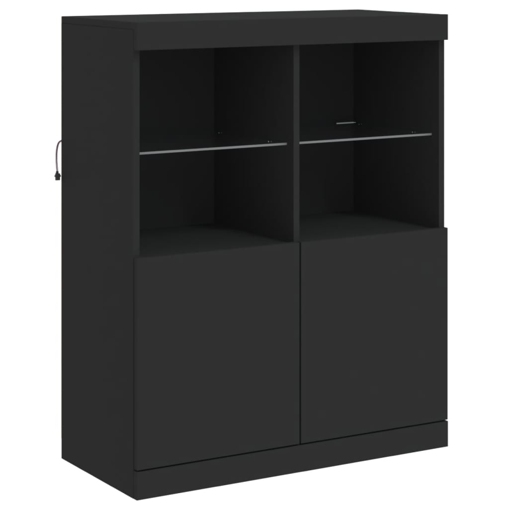 Dressoir Met Led-Verlichting 202X37X100 Cm