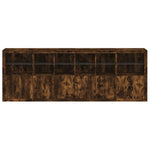 Dressoir Met Led-Verlichting 283X37X100 Cm Kleurig