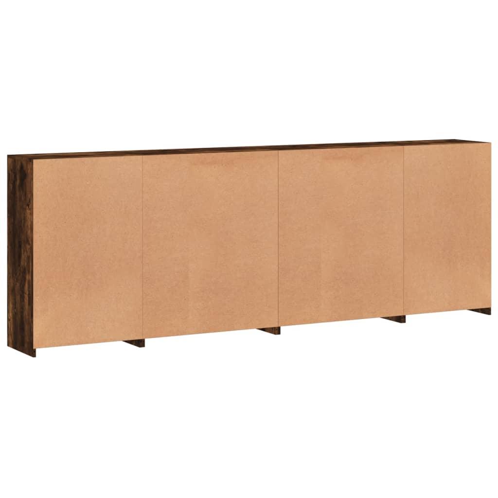 Dressoir Met Led-Verlichting 283X37X100 Cm Kleurig