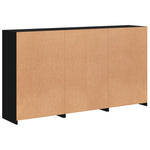 Dressoir Met Led-Verlichting 181,5X37X100 Cm
