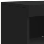 Dressoir Met Led-Verlichting 181,5X37X100 Cm