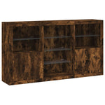 Dressoir Met Led-Verlichting 181,5X37X100 Cm Kleur