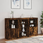Dressoir Met Led-Verlichting 181,5X37X100 Cm Kleur