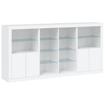 Dressoir Met Led-Verlichting 202X37X100 Cm