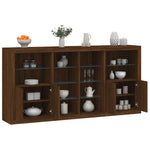 Dressoir Met Led-Verlichting 202X37X100 Cm