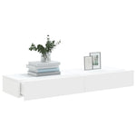 Tv-Meubelen Met Led-Verlichting 60X35X15,5 Cm Wit