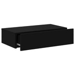 Tv-Meubel Met Led-Verlichting 60X35X15,5 Cm Zwart