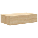 Tv-Meubel Met Led-Verlichting 60X35X15,5 Cm Kleurig Sonoma Eiken