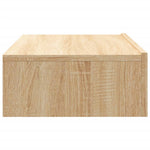Tv-Meubel Met Led-Verlichting 60X35X15,5 Cm Kleurig Sonoma Eiken