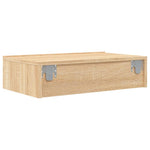 Tv-Meubel Met Led-Verlichting 60X35X15,5 Cm Kleurig Sonoma Eiken