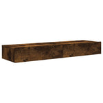 Tv-Meubels Met Led 60X35X15,5 Cm Kleur Gerookt Eiken