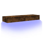 Tv-Meubels Met Led 60X35X15,5 Cm Kleur Gerookt Eiken