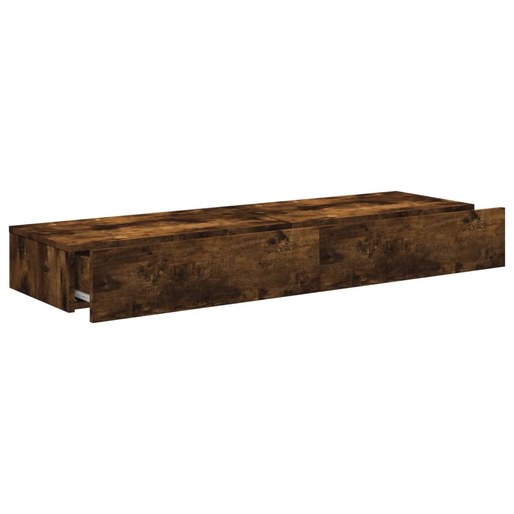 Tv-Meubels Met Led 60X35X15,5 Cm Kleur Gerookt Eiken