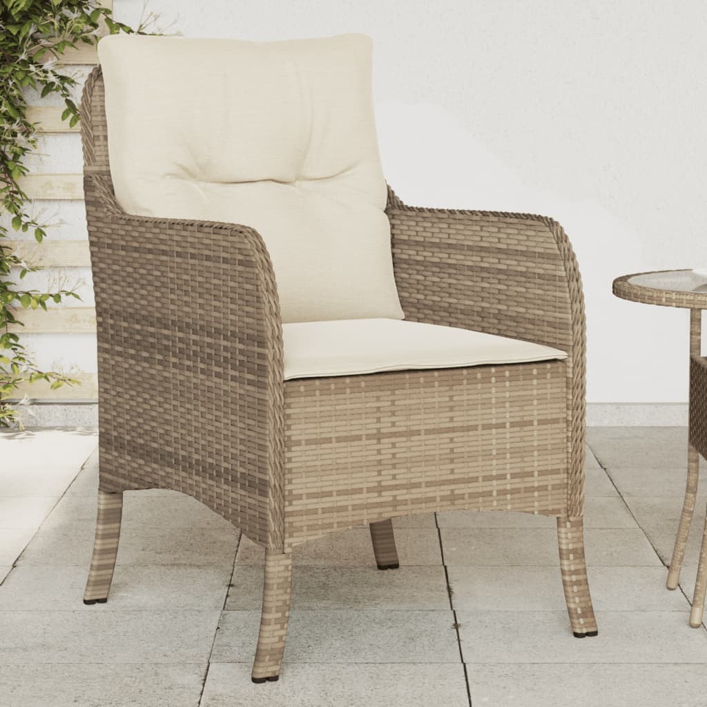 Tuinstoelen Met Kussens Poly Rattan