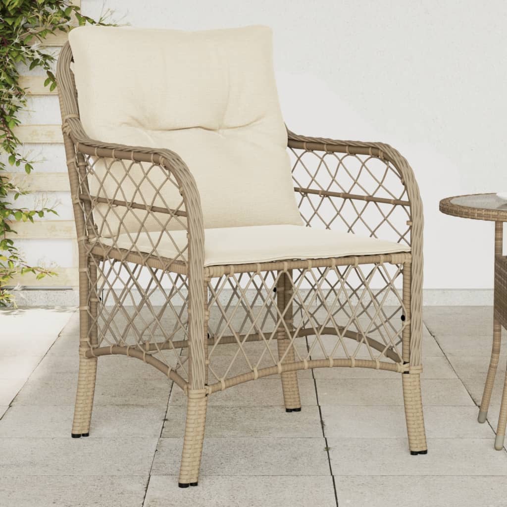 Tuinstoelen Met Kussens Poly Rattan