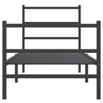 Bedframe Met Hoofd- En Voeteneinde Metaal