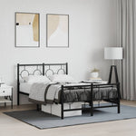 Bedframe Met Hoofd- En Voeteneinde Metaal