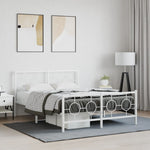 Bedframe Met Hoofd- En Voeteneinde Metaal