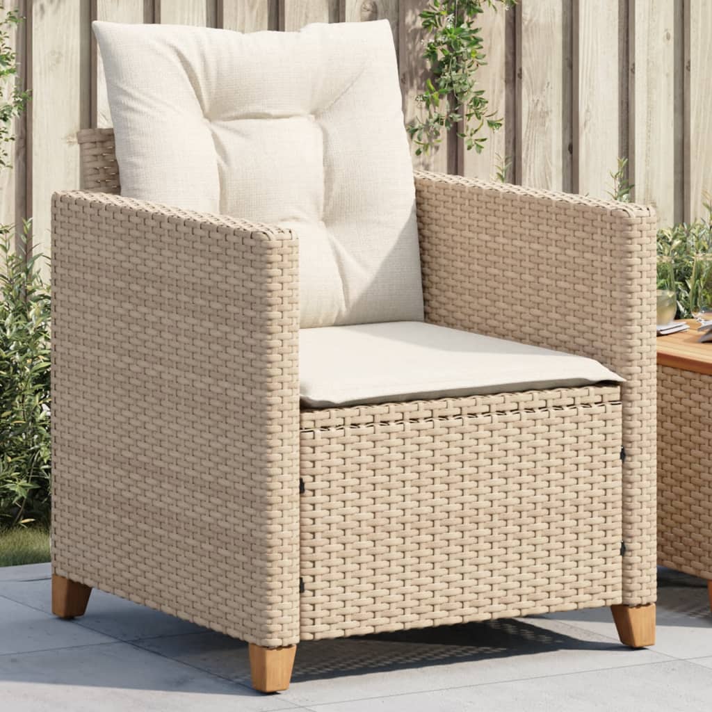 3-Delige Loungeset Geïmpregneerd Massief Grenenhout Beige