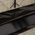 Tuinbank Met Kussens Poly Rattan Lichtgrijs