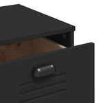 Dressoir Viken 80X40X80 Cm Bewerkt Hout