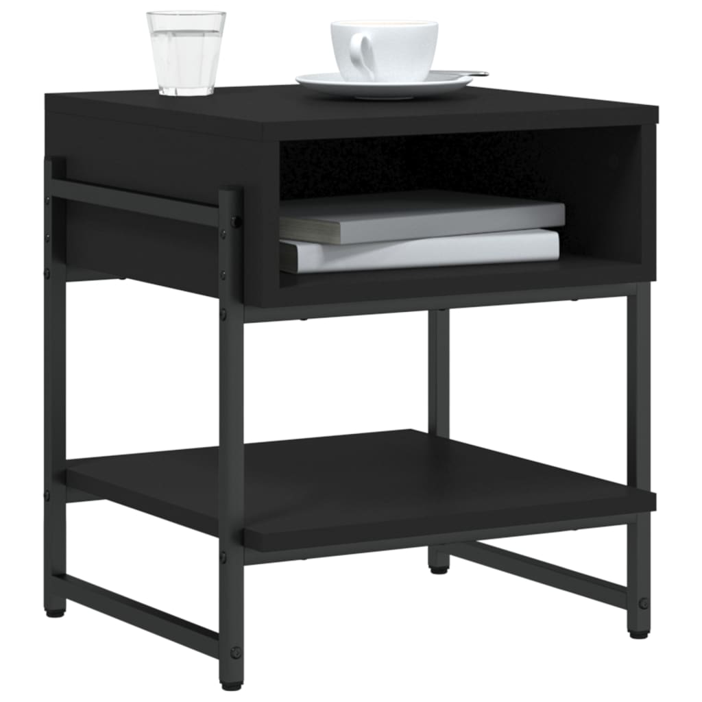 Salontafel 40X40X45 Cm Bewerkt Hout