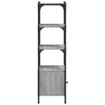 Boekenkast 3-Laags 41X30X109,5 Cm Bewerkt Hout