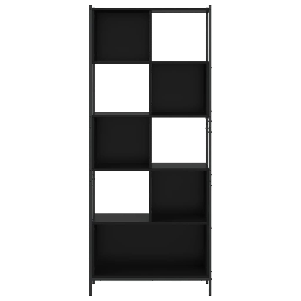 Boekenkast 72X28X172 Cm Bewerkt Hout