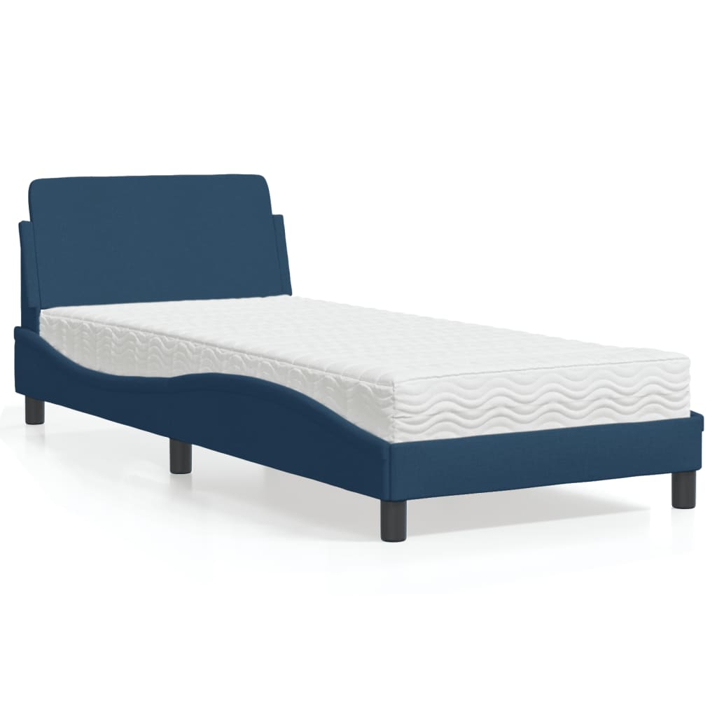 Bed Met Matras Stof Kleurig