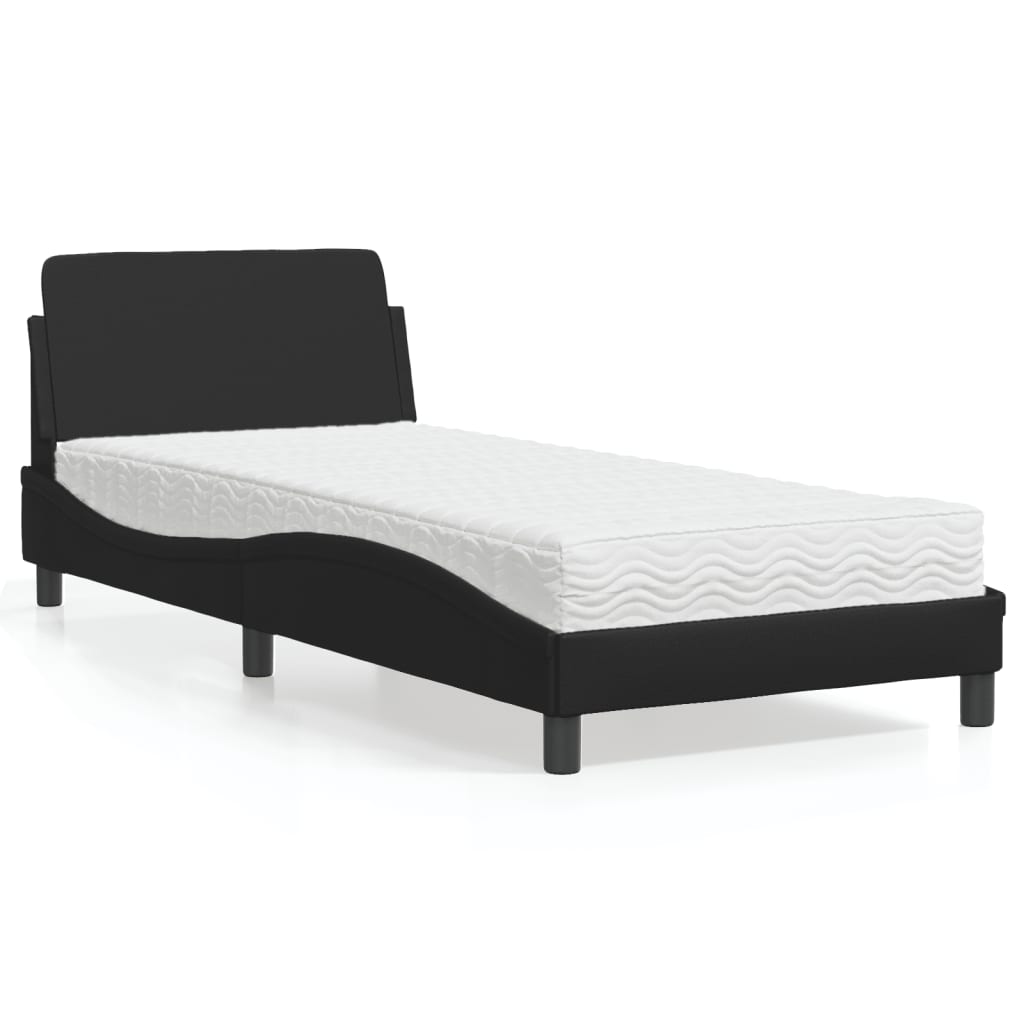 Bed Met Matras Kunstleer