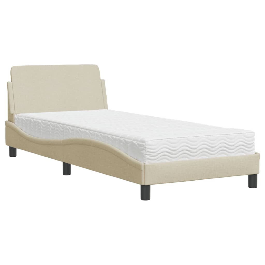 Bed Met Matras Stof Kleurig