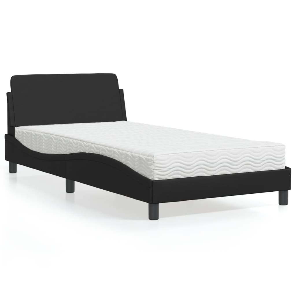 Bed Met Matras Kunstleer En